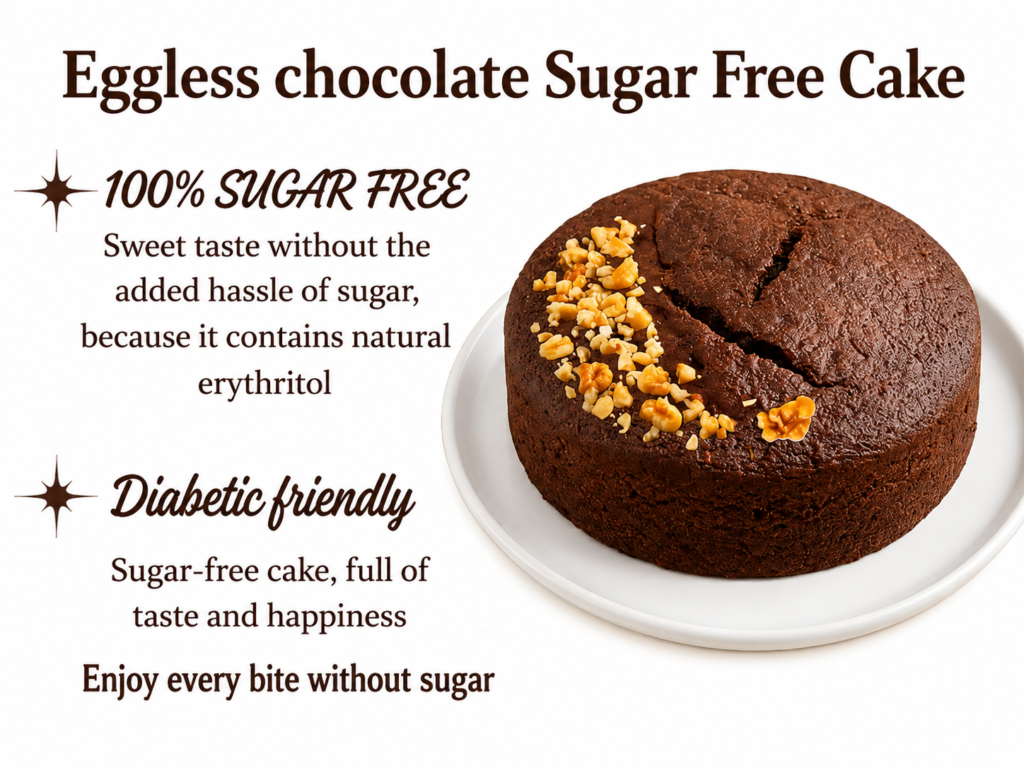 sugar free chocolate cake,diabetics friendly cake